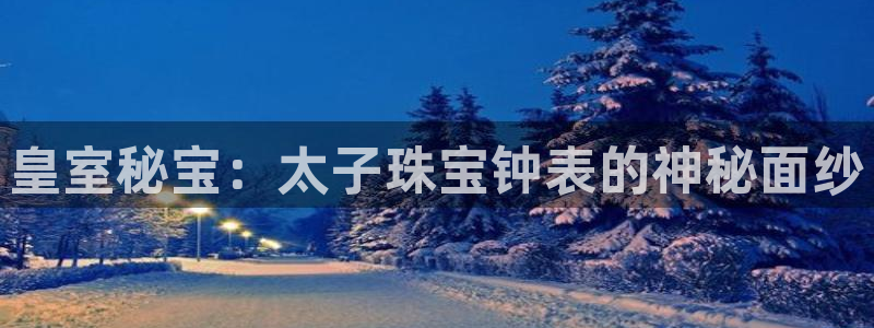 新宝5下载app：皇室秘宝：太子珠宝钟表的神秘面纱