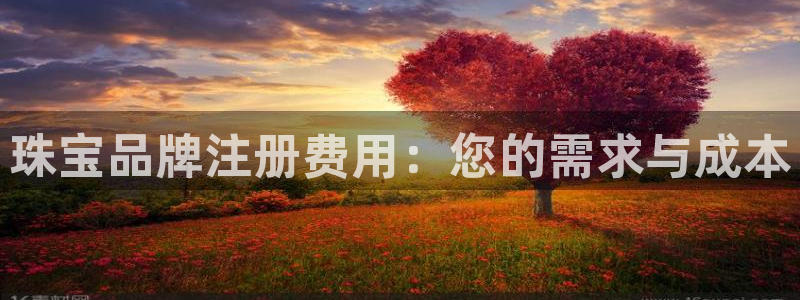 新宝5娱乐登录：珠宝品牌注册费用：您的需求与成本