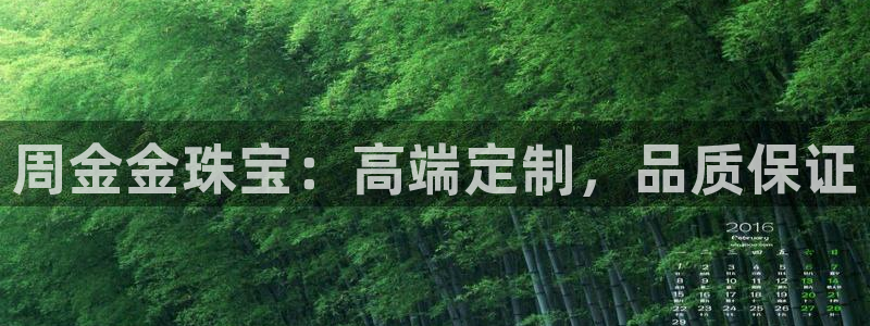 新宝5娱乐如：周金金珠宝：高端定制，品质保证