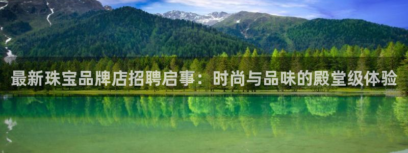 新宝h2O5O5O：最新珠宝品牌店招聘启事：时尚与品味的殿堂级体验