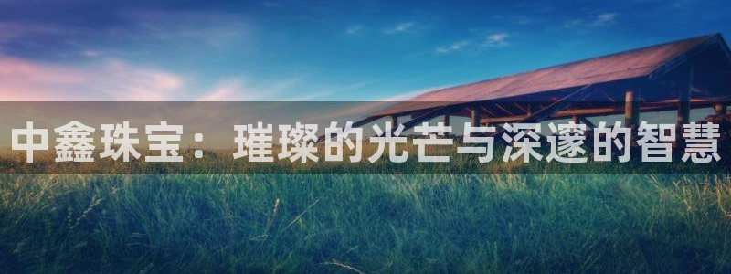 新宝5郑74OOO5：中鑫珠宝：璀璨的光芒与深邃的智慧