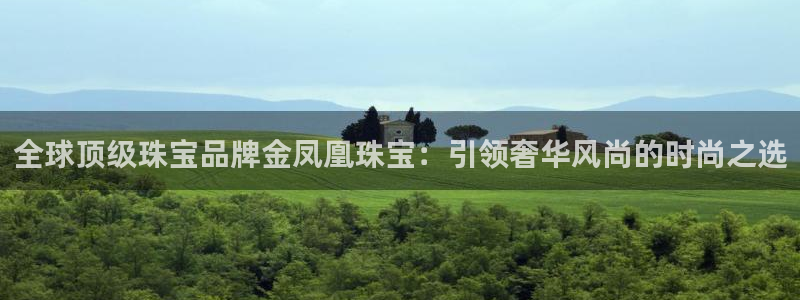 新宝5如何注册：全球顶级珠宝品牌金凤凰珠宝：引领奢华风尚的时尚之选