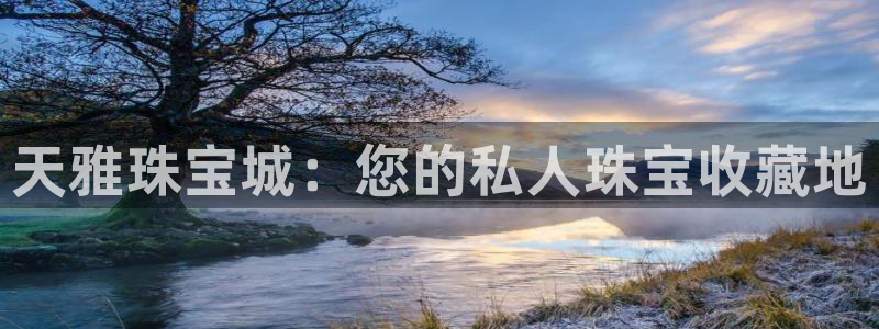 有人知道新宝5么：天雅珠宝城：您的私人珠宝收藏地