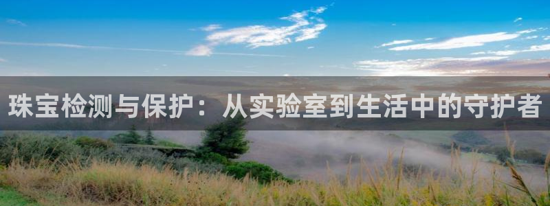 新宝5上70 667：珠宝检测与保护：从实验室到生活中的守护者