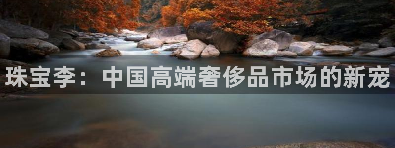 新宝5登陆：珠宝李：中国高端奢侈品市场的新宠