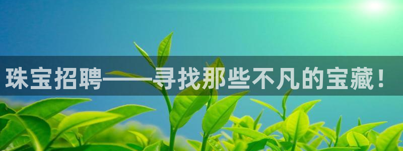 新宝5娱乐然：珠宝招聘——寻找那些不凡的宝藏！