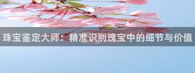 新宝5注册首页：珠宝鉴定大师：精准识别瑰宝中的细节与价值